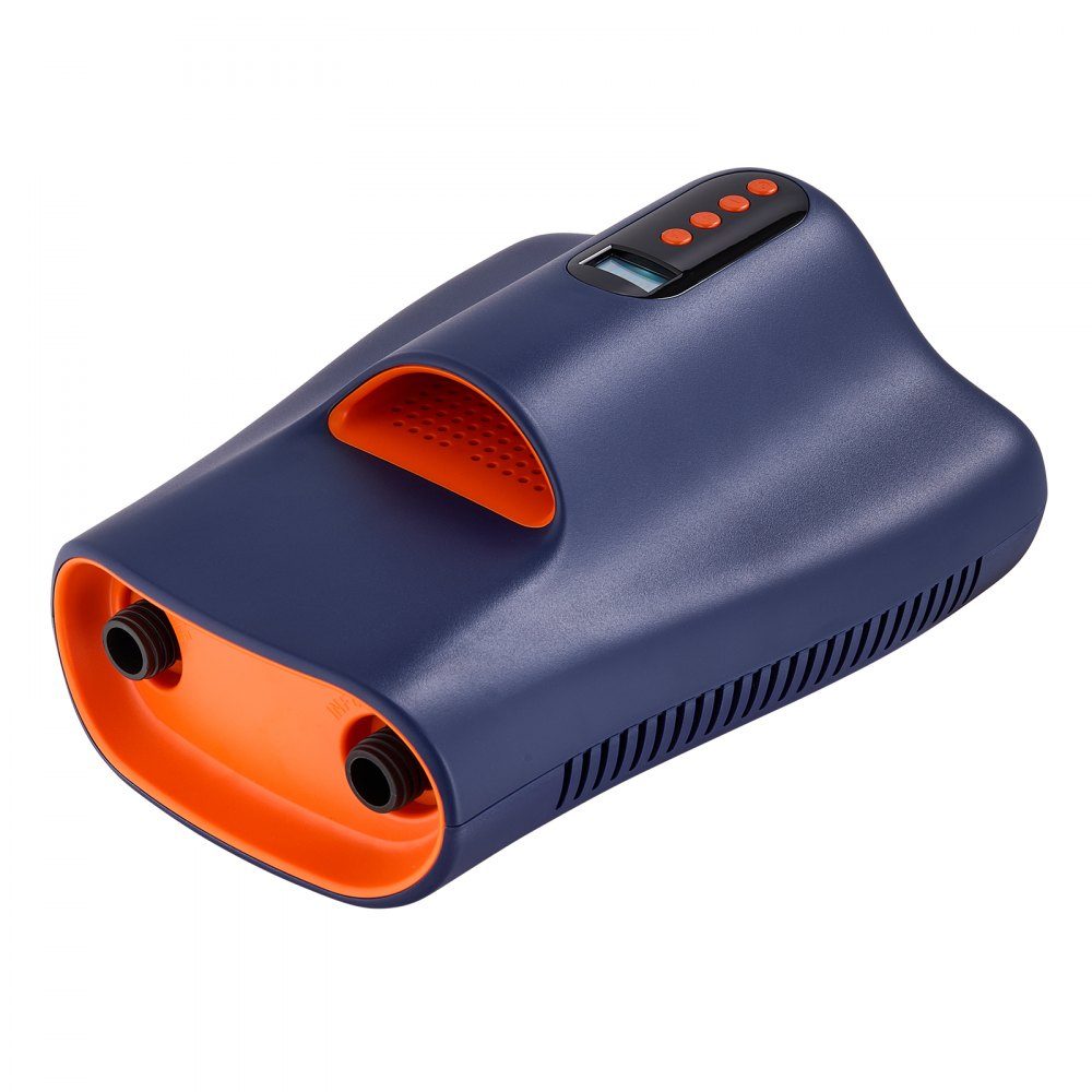 Paddleboard-Pumpe (22 PSI), zweistufige elektrische SUP-Luftpumpe mit automatischer Abschaltung und 12-V-Gleichstromanschluss, Aufblasen und Luftablassen, ideal für aufblasbare Paddleboards, Zelte, Matratzen