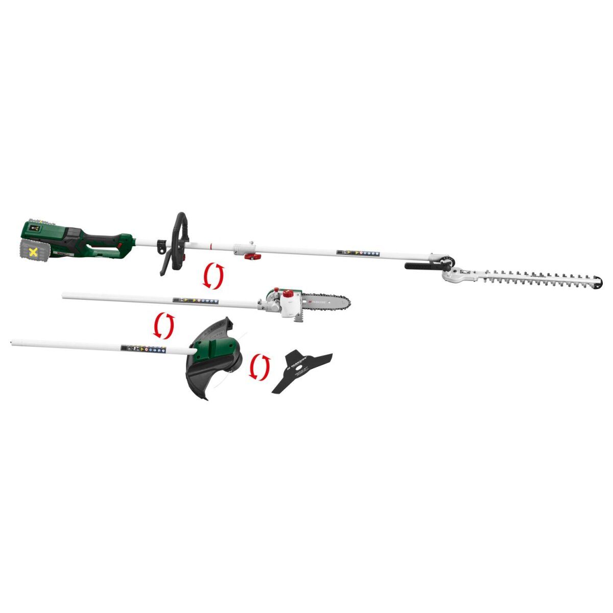 Outil combiné de jardinage sans fil PARKSIDE® 40 V « PGKGA 40-Li B2 », sans batterie ni chargeur