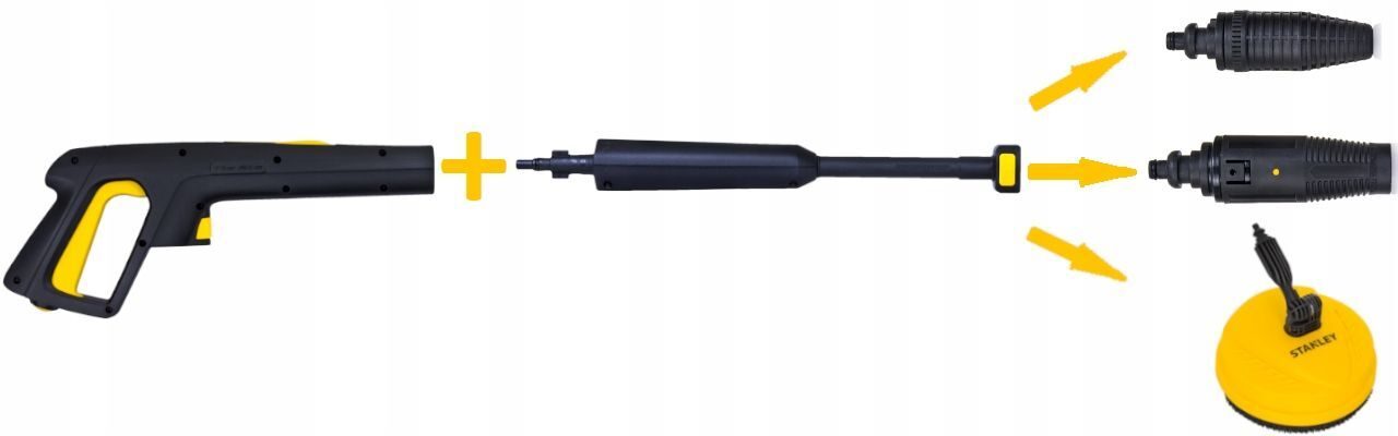 Stanley Hochdruckreiniger 110 bar 1400 W + 6 weitere Produkte