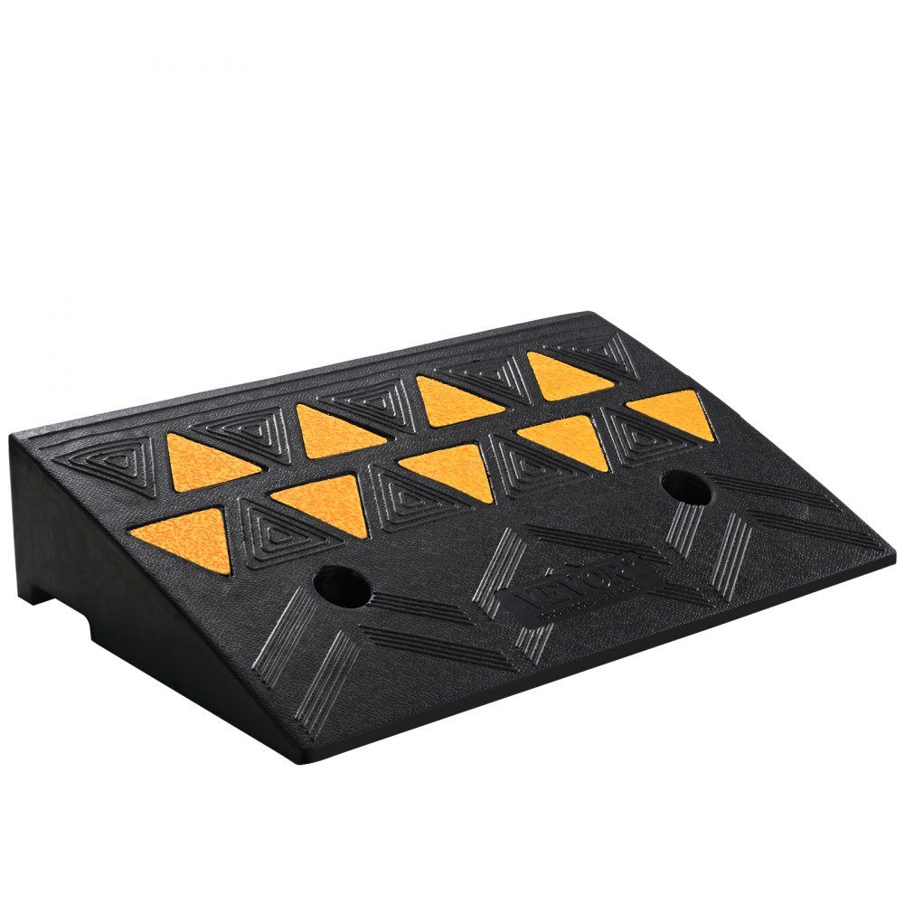 Drempelhelling massief rubberen deur drempelhelling max. draagvermogen tot 15 ton stoeprand 50x30x10,8cm rolstoeloprit oprit rubberen oprit geschikt voor oneffen stoepranden