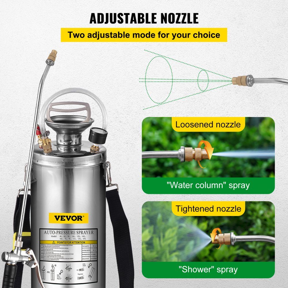 Nébuliseur d'étang de jardin machine à brouillard ultrasonique 10L machine à brouillard ultrasonique en acier inoxydable adaptée à la maison, au jardin, aux véhicules touristiques, aux véhicules spéciaux, aux navires, au nettoyage de véhicules, au nettoya