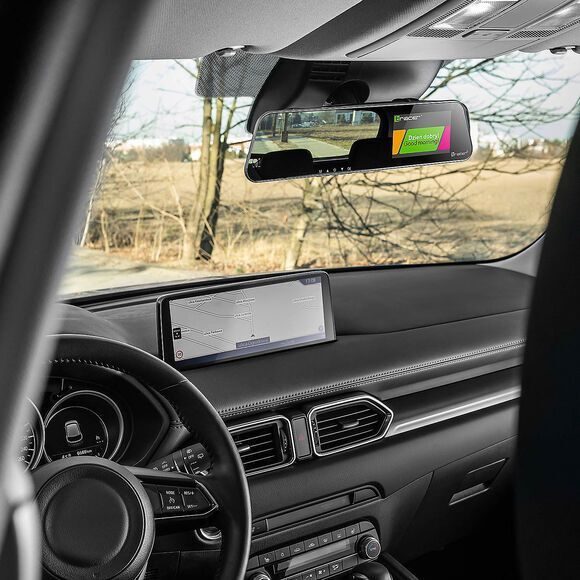 FHD-Dashcam mit Rückfahrkamera Komplettset