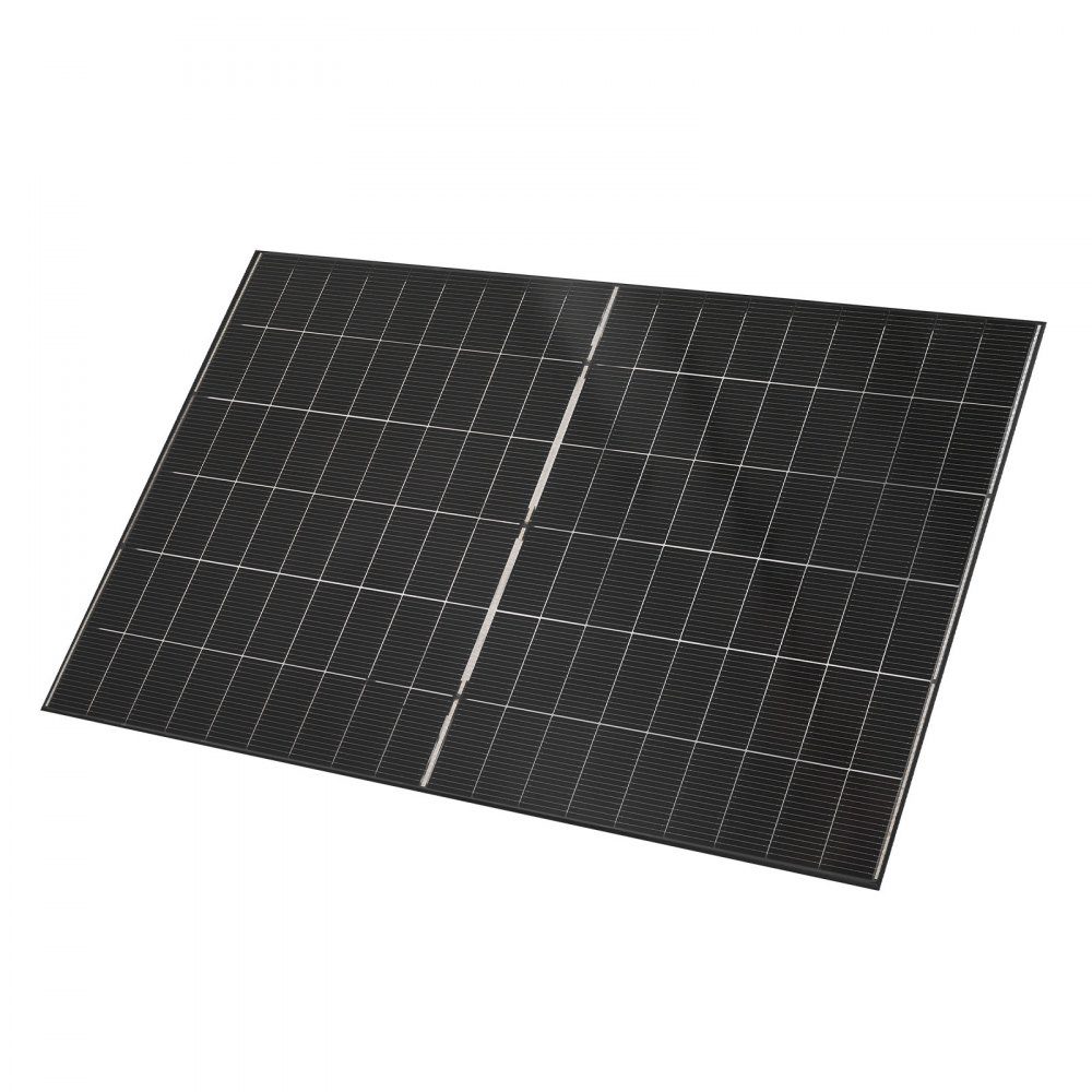 Bifacial Solar Panel 2pcs 400W 16BB Monocrystalline N Type PV Module 24% Efficiency Waterproof IP65-Solarpanel with MC4 Output and Aluminum Frame for Car Boat RV Off Grid
