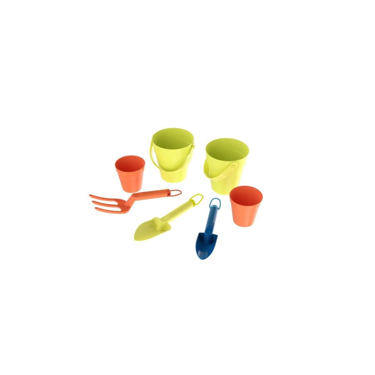 LUPILU® clay kitchen made of wood with roof