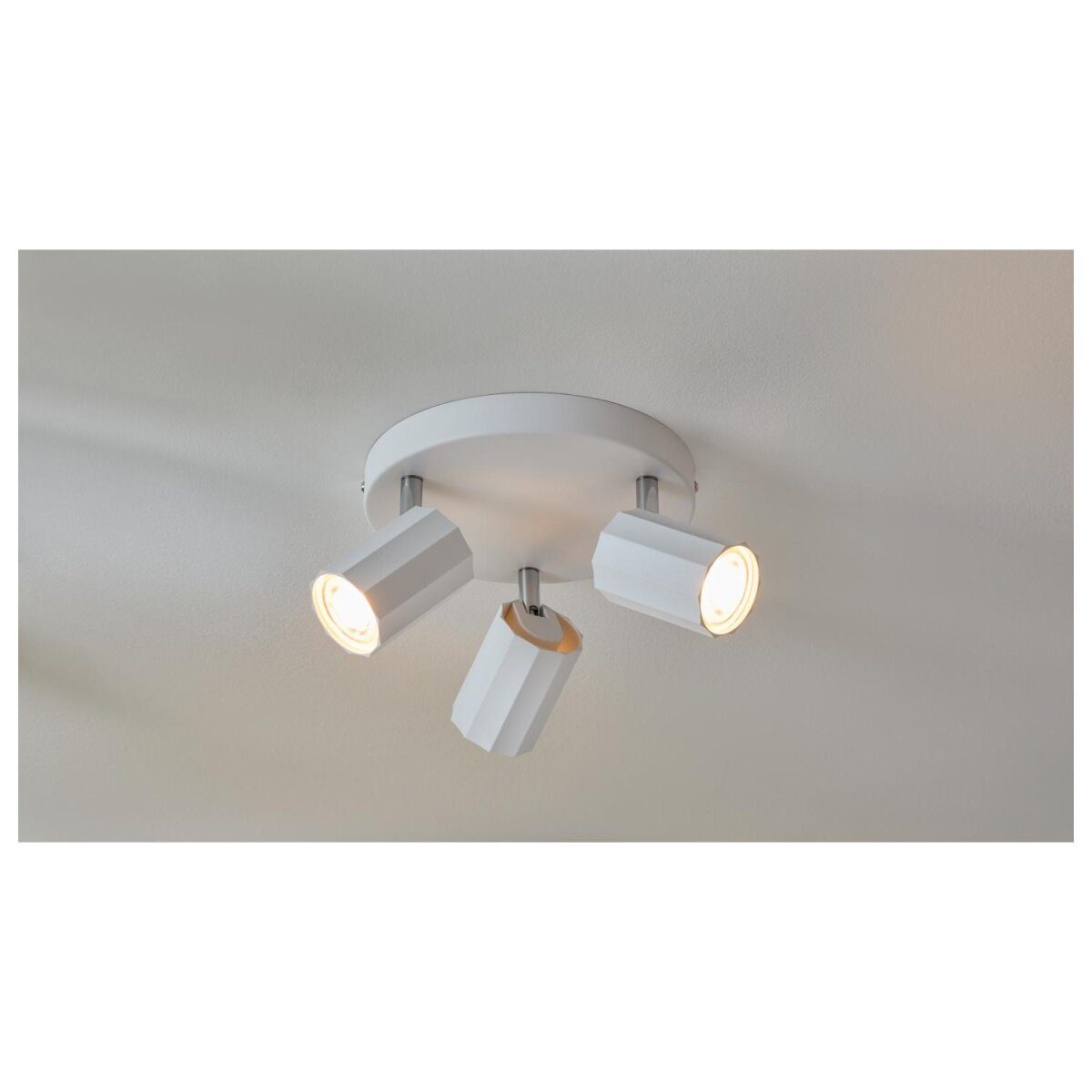 LIVARNO home ceiling spotlight / track light, with 3 tilting and swiveling spots