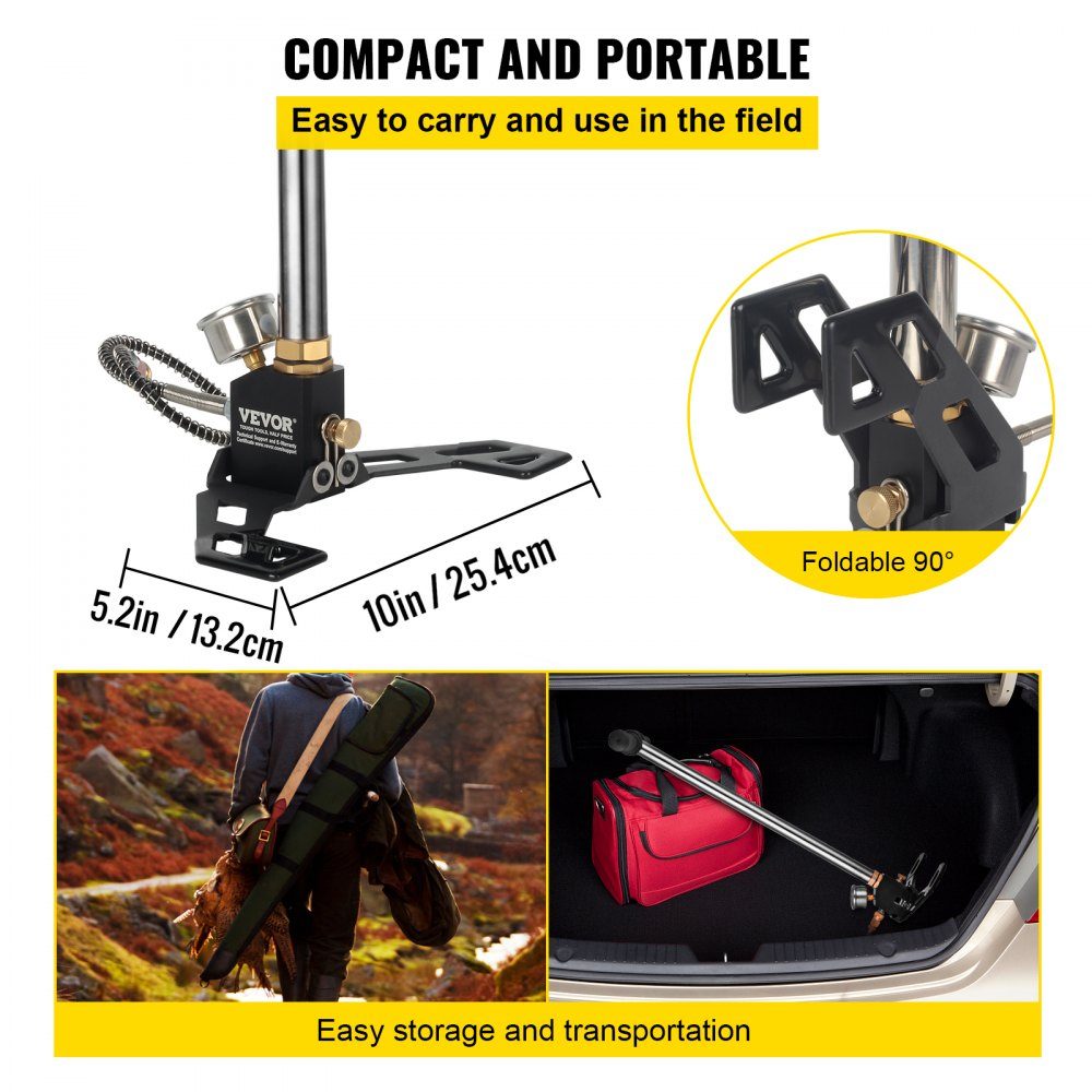 Pompe à air haute pression à trois étages 4500 psi, pompe à main portable 30 MPa, pompe à air pompe à vélo haute pression pompe à air pour vélo électrique VTT vélo de route accessoires complets