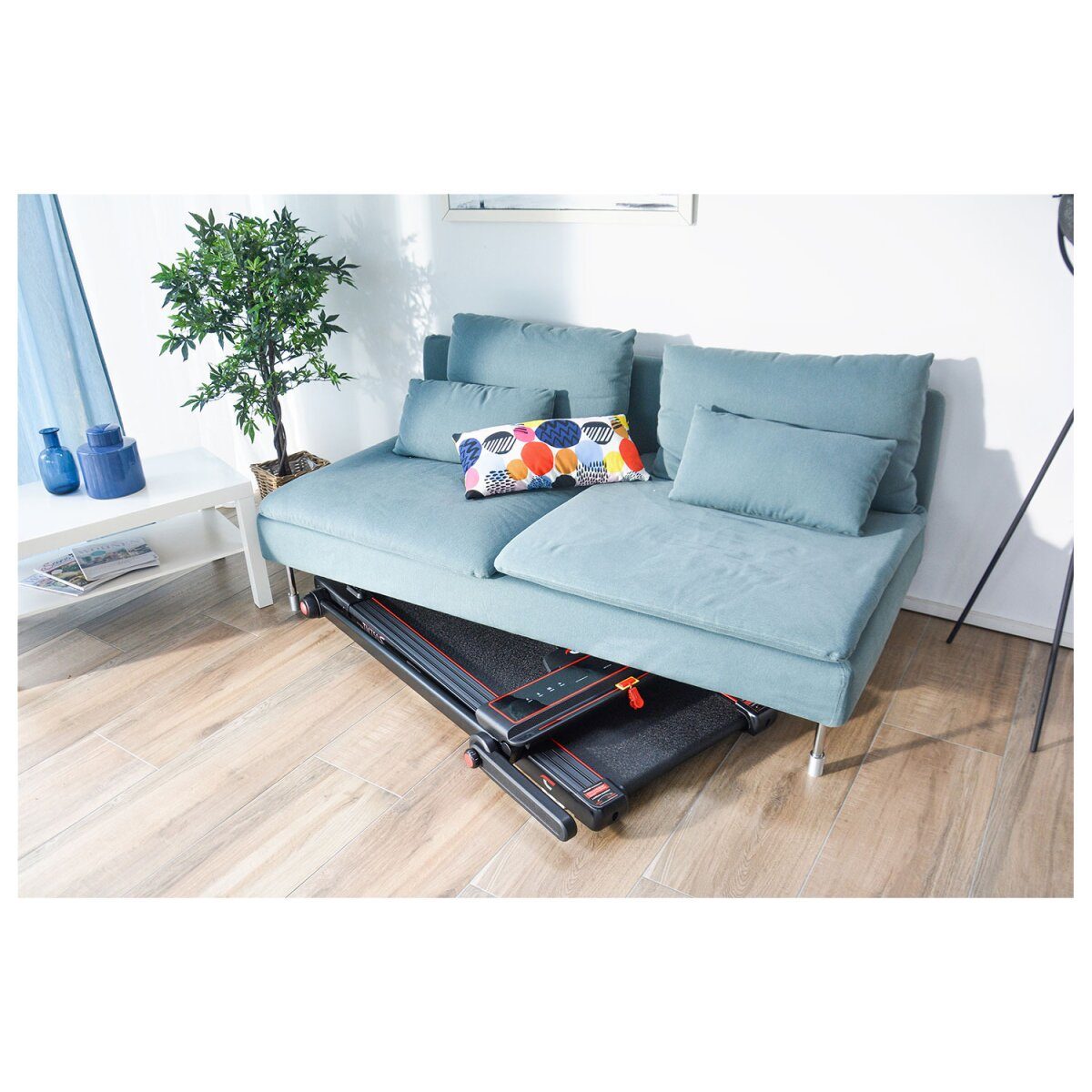 Christopeit Sport Laufband »TM 750S«, 16 Trainingsprogramme, 900 Watt, mit Transportrollen