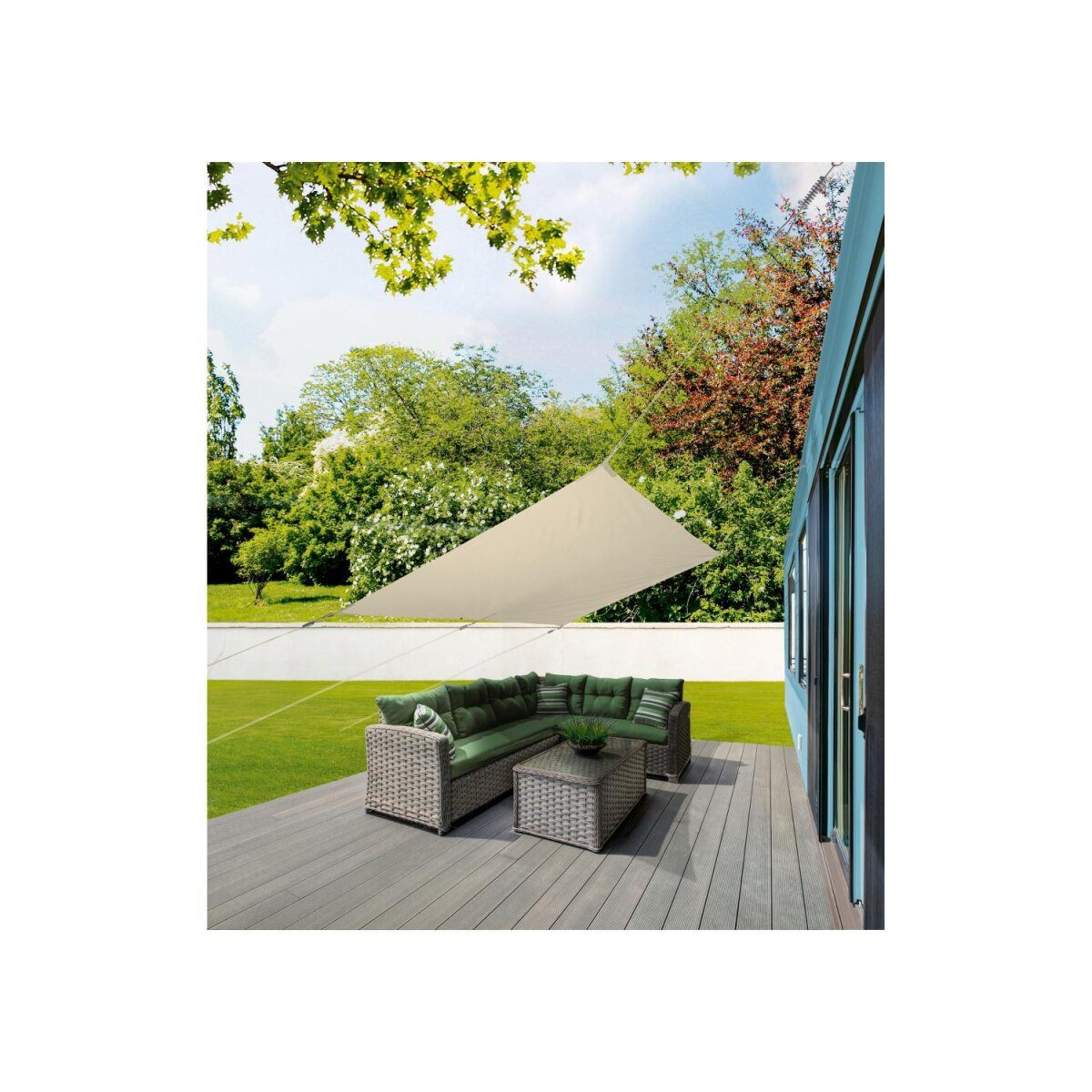 LIVARNO home awning, rectangular, beige