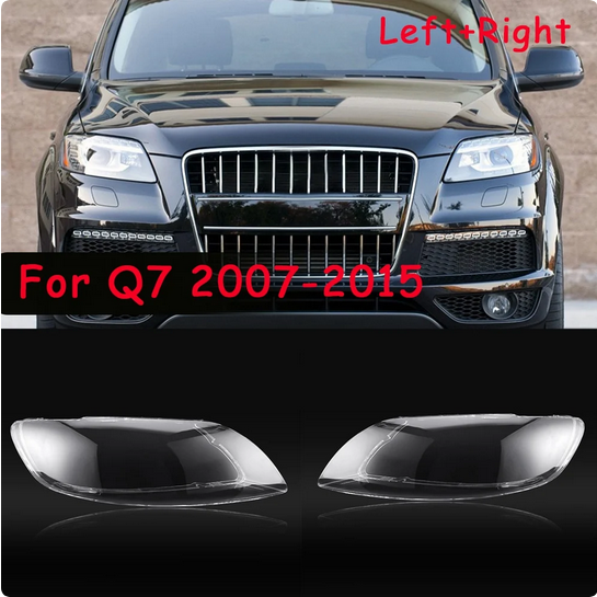 Audi Q7 2007-2015 Front Headlight Lens Cover Headlight Lens Lampshade Lamp Cover