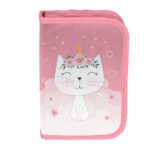 Schattige poes etui met accessoires