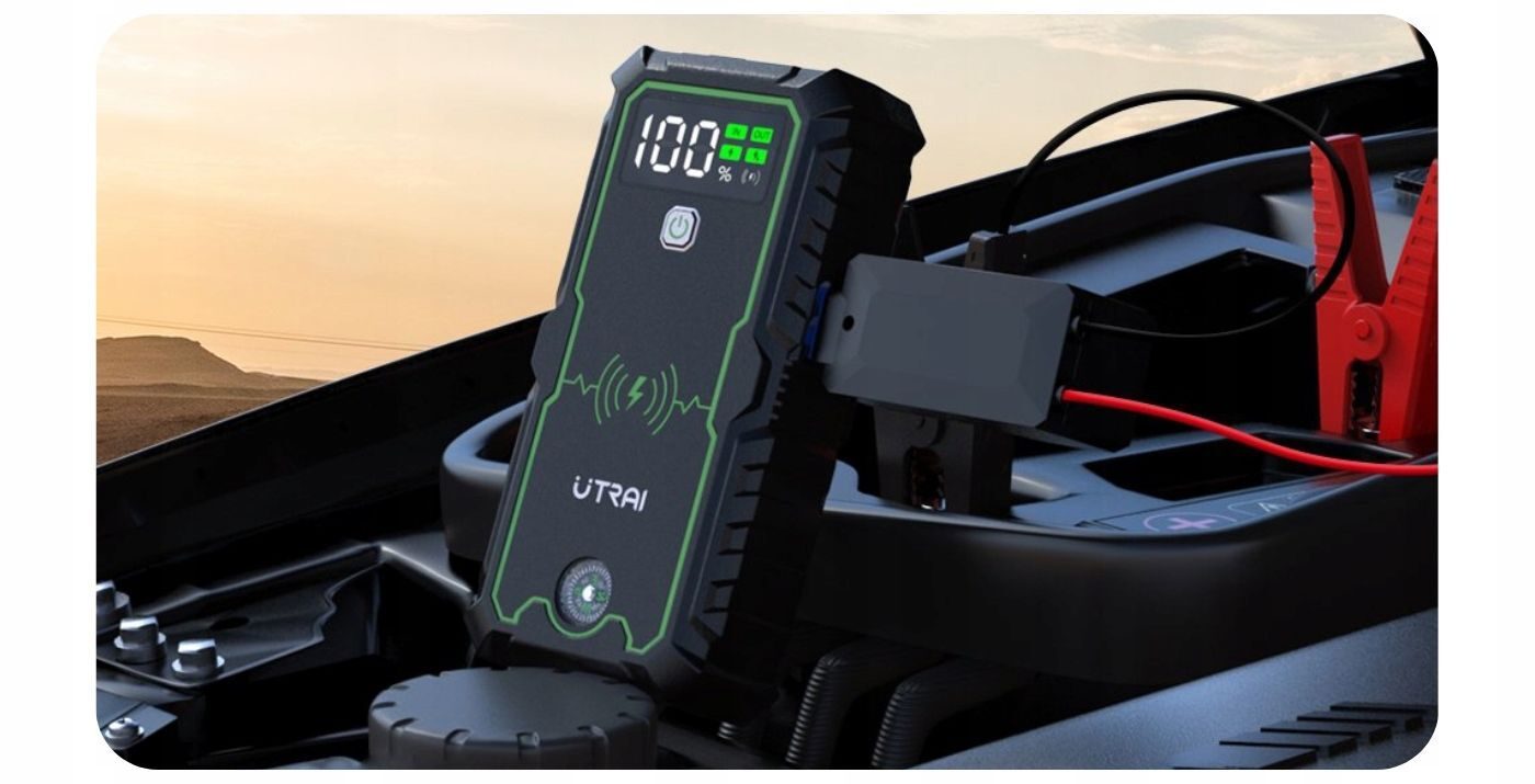 Jumpstarter Utrai Jstar One Pro met full power accessoires + full power EC5 adapter POWERBANKS POWERBANK STARTER BOOSTER JUMP KRACHTIGE STARTER 2500A