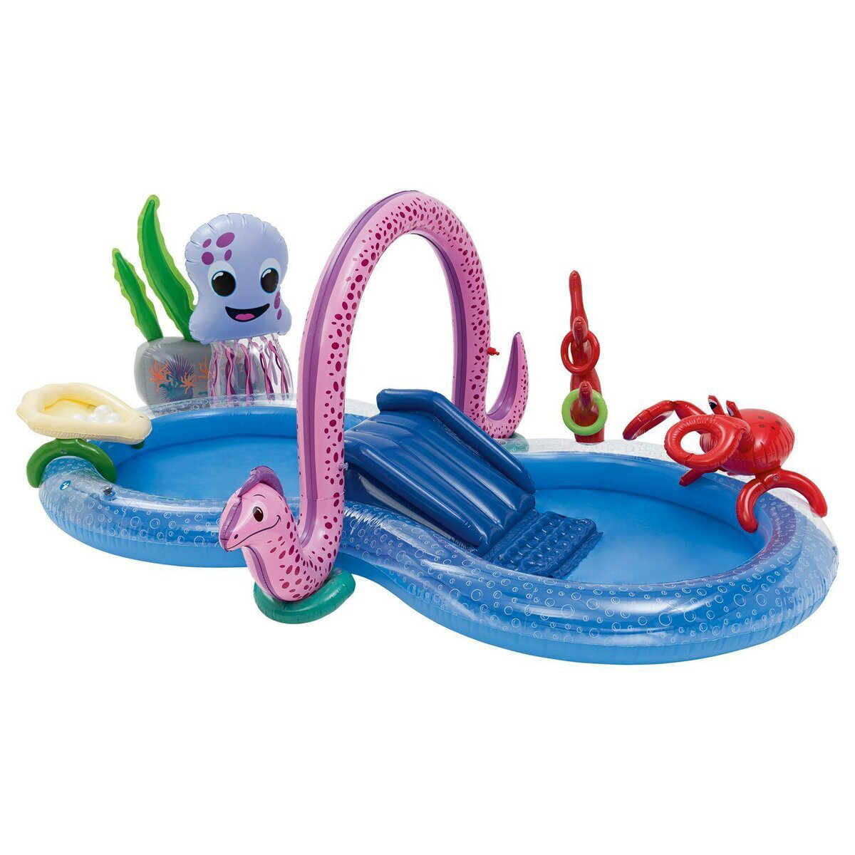 PLAYTIVE® JUNIOR kinderavonturenzwembad, met waterdouche en glijbaan, vanaf 2 jaar PLAYTIVE® JUNIOR kinderavonturenzwembad, met waterdouche en glijbaan, vanaf 2 jaar