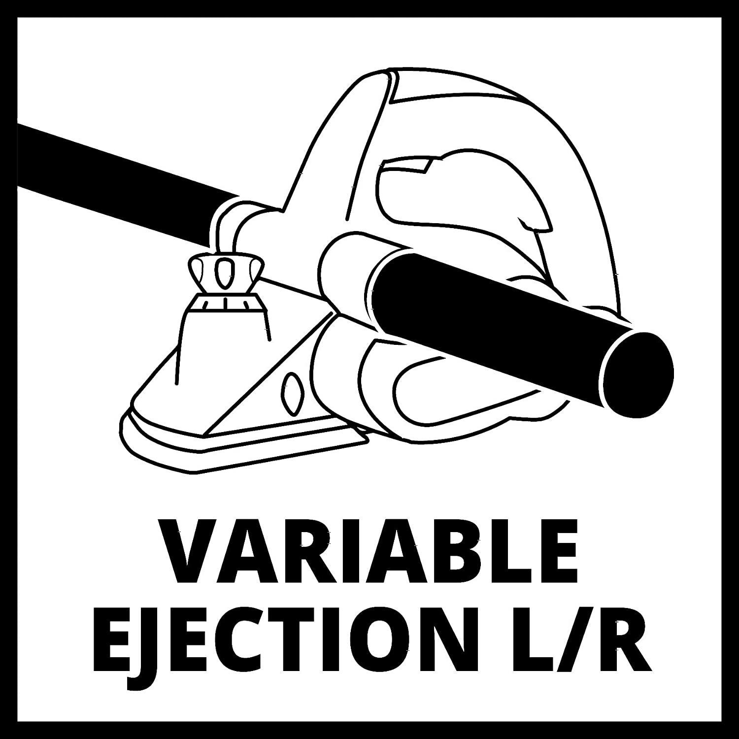 Einhell Elektroplaner TE-PL 900 (900 W, bis 3 mm Schnitttiefe, große Messerwelle, Grundplatte mit 3 V-Nuten, Softgrip, inkl. Parallelanschlag, Falztiefenanschlag, TCT-Planermesser)