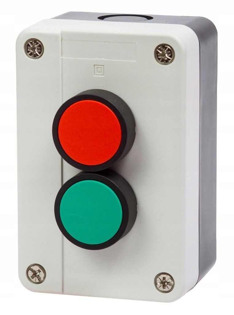 BEDIENINGSPANEEL START-STOP KNOP IN DE BEHUIZING