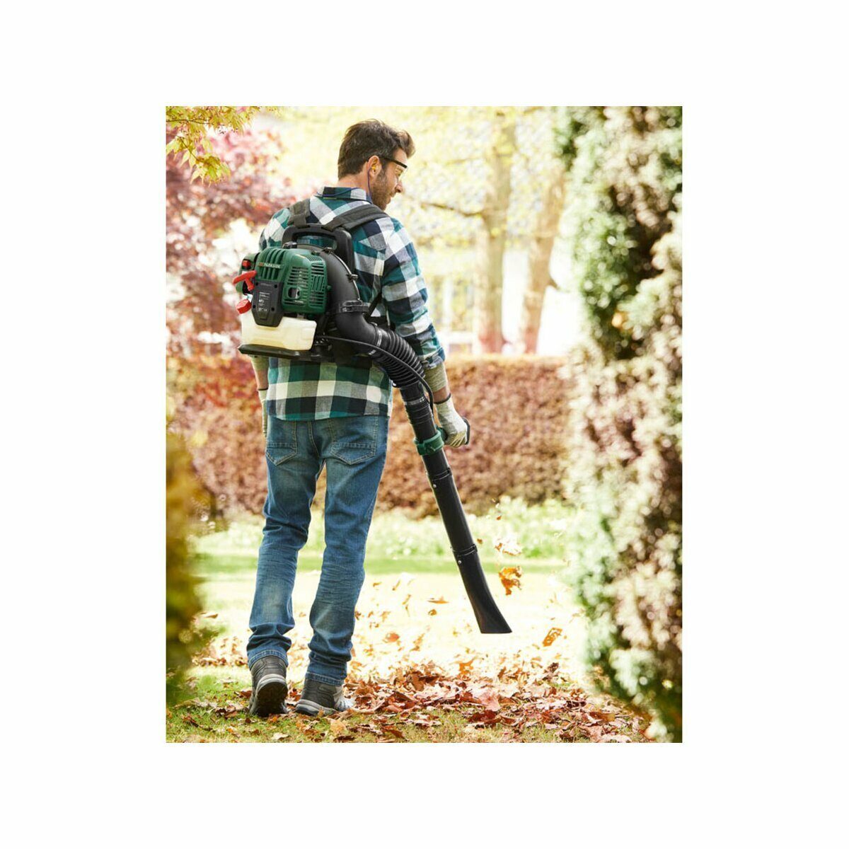 PARKSIDE® Benzin-Laubbläser »PBLG 52 A1«, 1600 Watt, mit 2-Takt-Motor, 2 Düsen