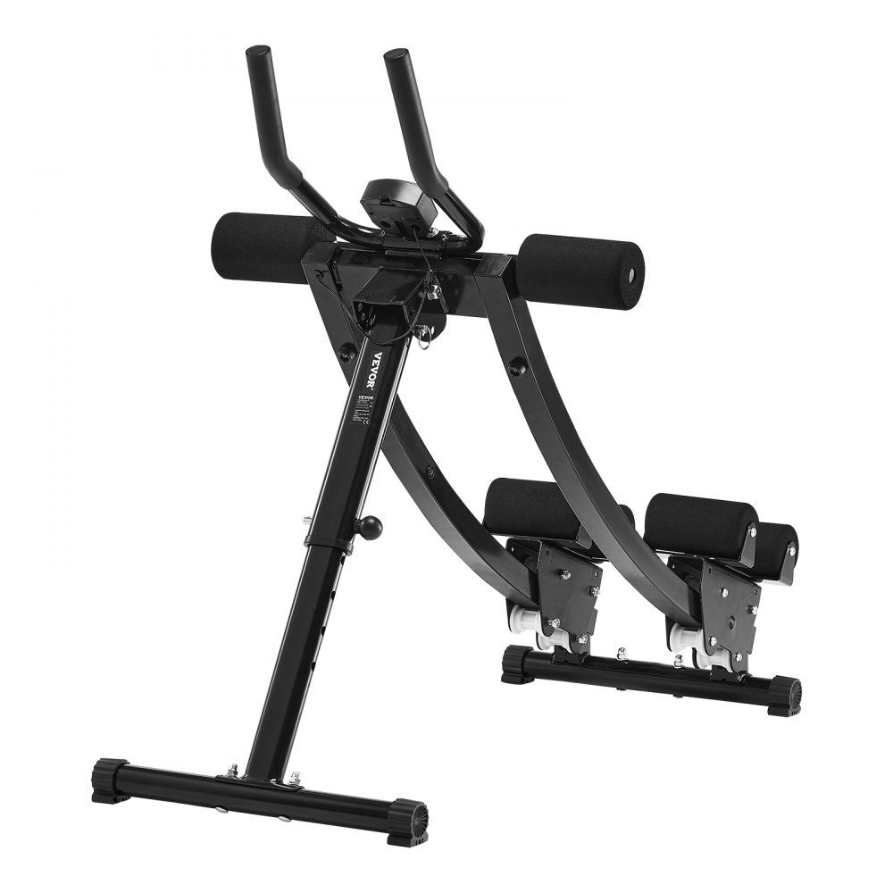 Bauchtrainingsgerät, Bauchtrainer, AB-Maschine für Fitnessstudio, Bauchtrainer mit 200 kg Gewichtskapazität, Bauchtrainer für Krafttraining, faltbares, verstellbares Fitnessgerät