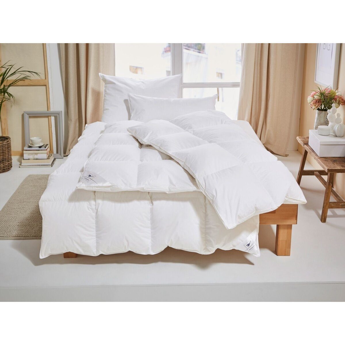 HAeUSSLING down cassette blanket extra warm
