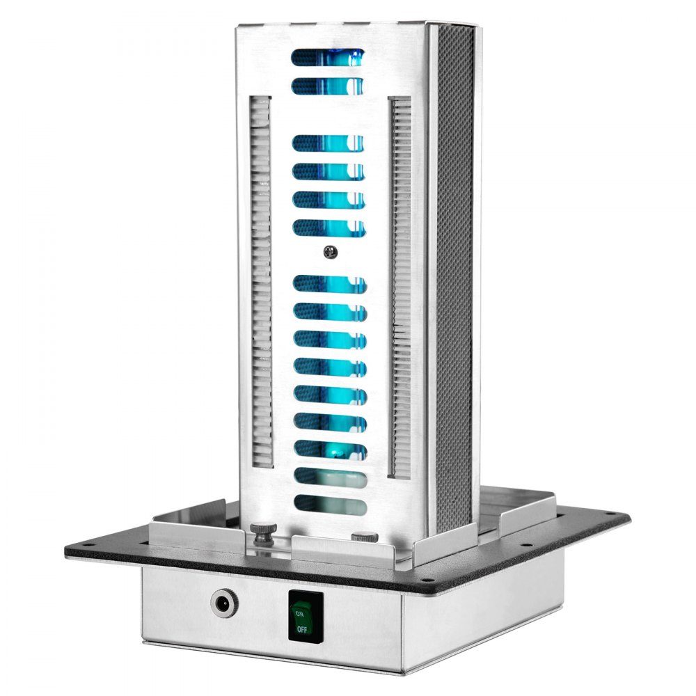 HVAC-Luftreiniger für das ganze Haus, 18 W, 254 nm, Klimaanlagenkanal, UV-UVC-Licht, Luftreiniger mit 2 Glühbirnen, HVAC-UV-Lampen mit Netzkabel, Luftreiniger für Klimaanlage