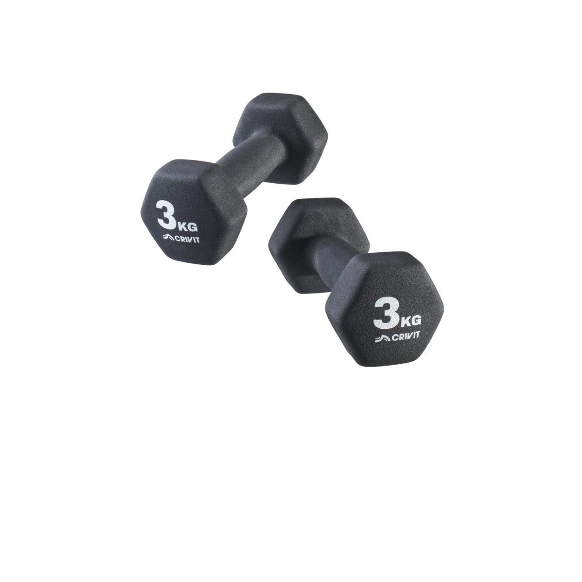 Haltère CRIVIT PVC (2x3 kg)