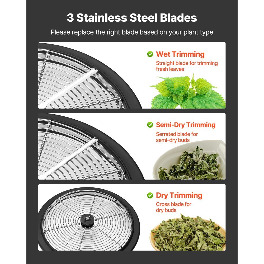 Harvester Bowl, 13" Manual Bud Trimmer, Bud Trimmer, Wet & Dry Hydroponic Cutting Machine, Twisted Spin Cut for Plants, Leaves, Buds, Flowers