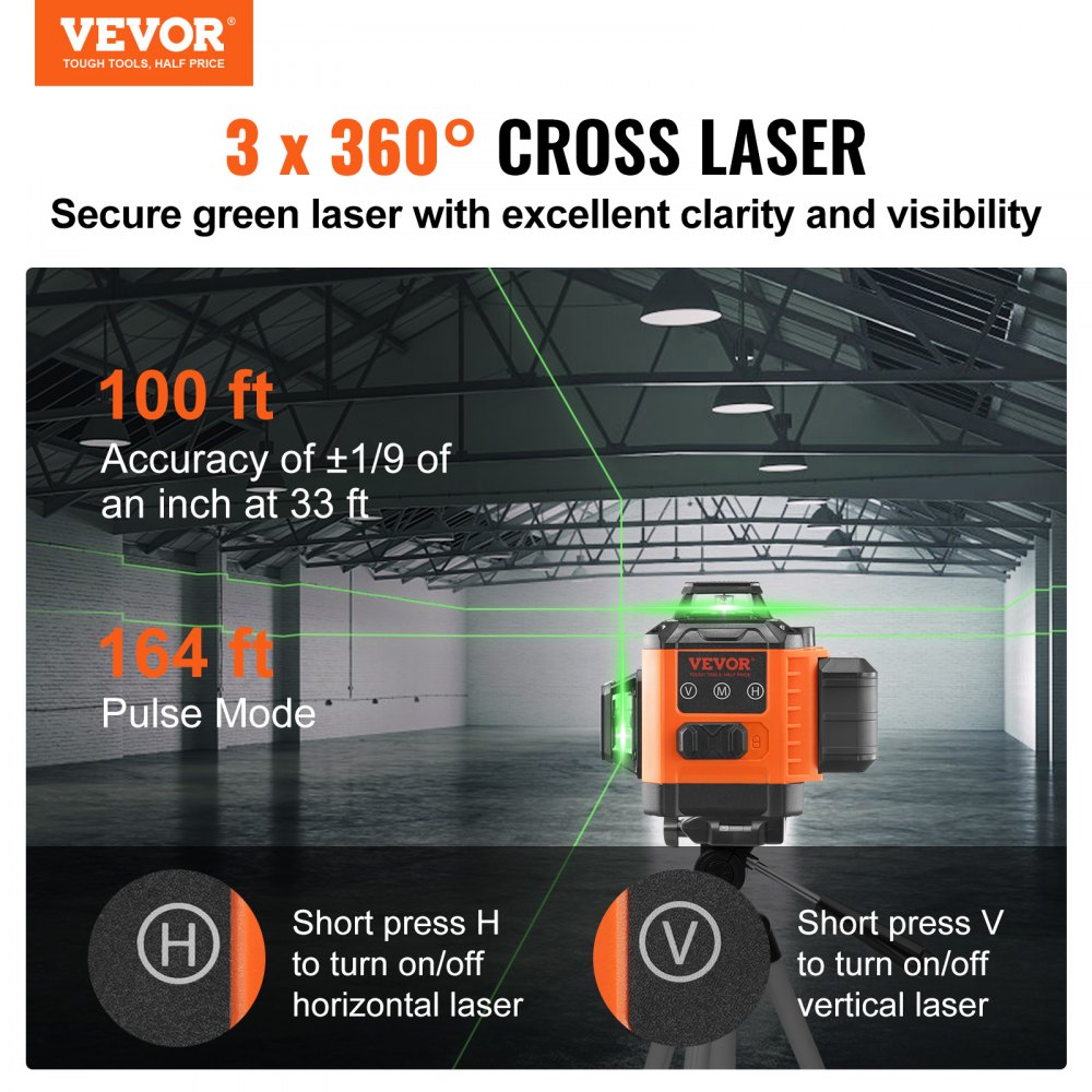 Kreuzlinienlaser 30m Laserniveau selbstnivellierender Linienlaser 520nm±10nm Laserwellenlänge Baulaser ±0,28cm bei 10m Kreuzlaser ±3° 8 Stunden Dauerarbeitszeit inkl. Lithiumbatterie Typ-C-Kabel Kreuzlinienlaser 30m Laserniveau selbstnivellierender Linienlaser 520nm±10nm Laserwellenlänge Baulaser ±0,28cm bei 10m Kreuzlaser ±3° 8 Stunden Dauerarbeitszeit inkl. Lithiumbatterie Typ-C-Kabel