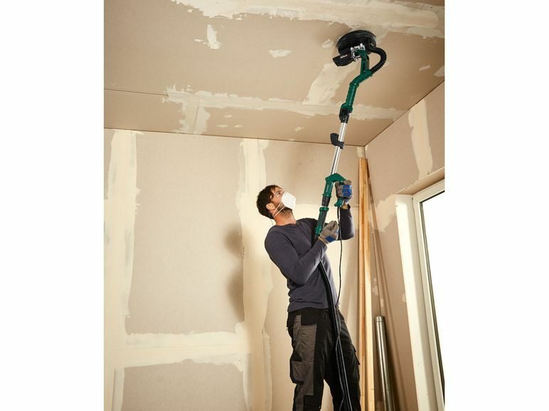 PARKSIDE® wall and ceiling sander »PWDS 920 b2«, 710 watts, with aluminum telescopic handle