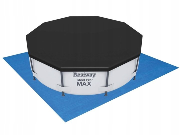 BESTWAY Steel Pro Max Frame Pool Set ca. 305x76cm mit Filtersystem im XXL-Starterset