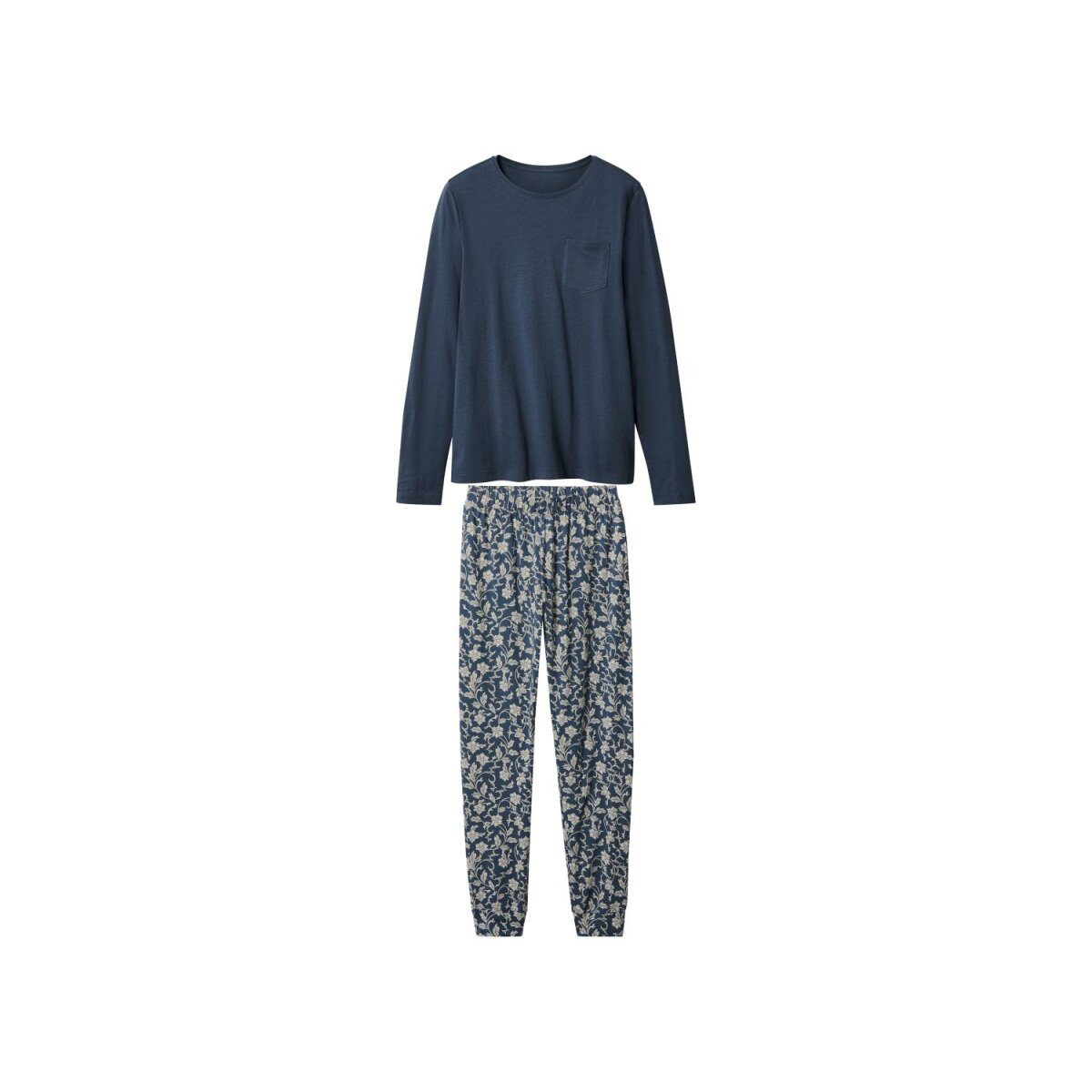 esmara® damespyjama, L, donkerblauw