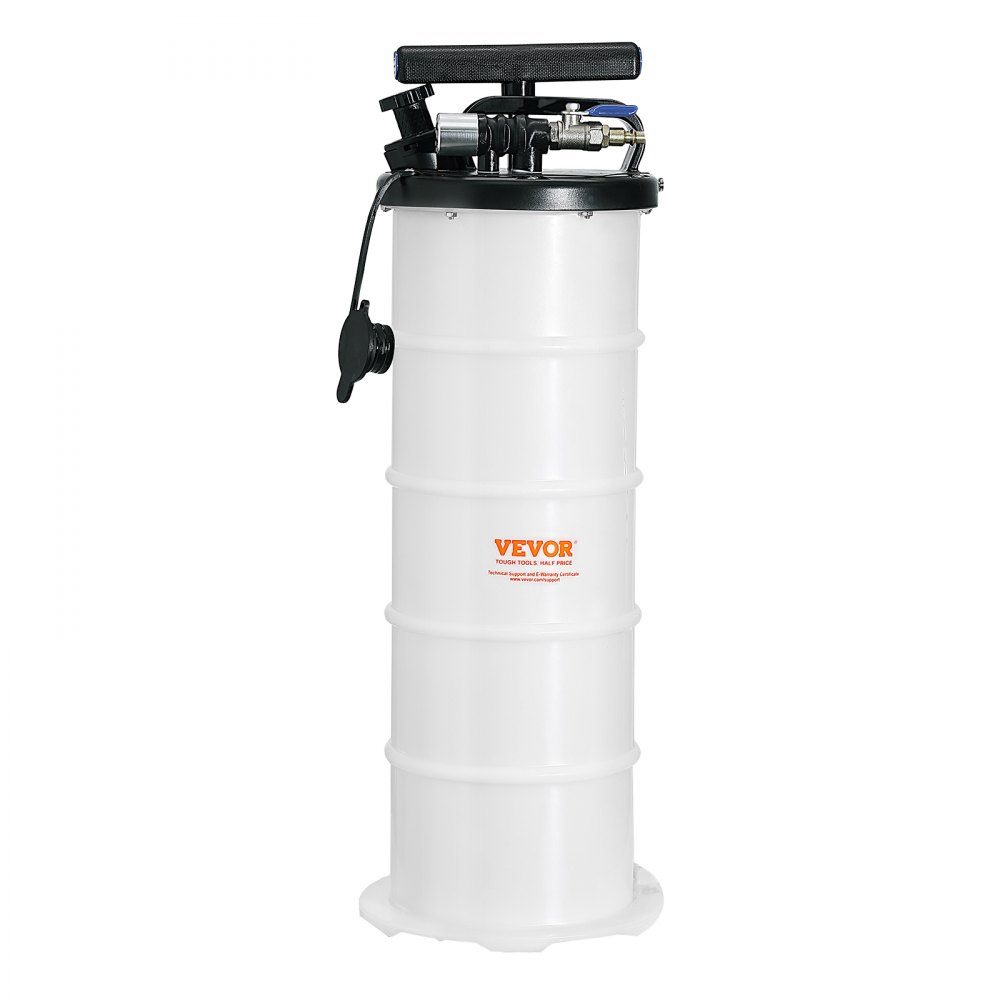 Oliezuigpomp 6,5L handmatig pneumatisch oliezuigapparaat 0,4-0,8 MPa olieverversingspomp autozuigpomp handpomp vloeistofzuigpomp geschikt voor het aanzuigen van motorolie, versnellingsbakolie, remvloeistof