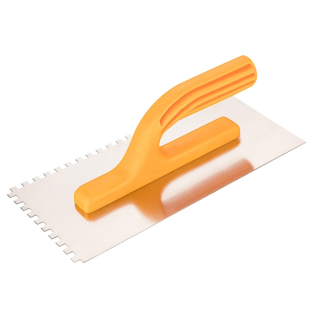 Trowel with teeth