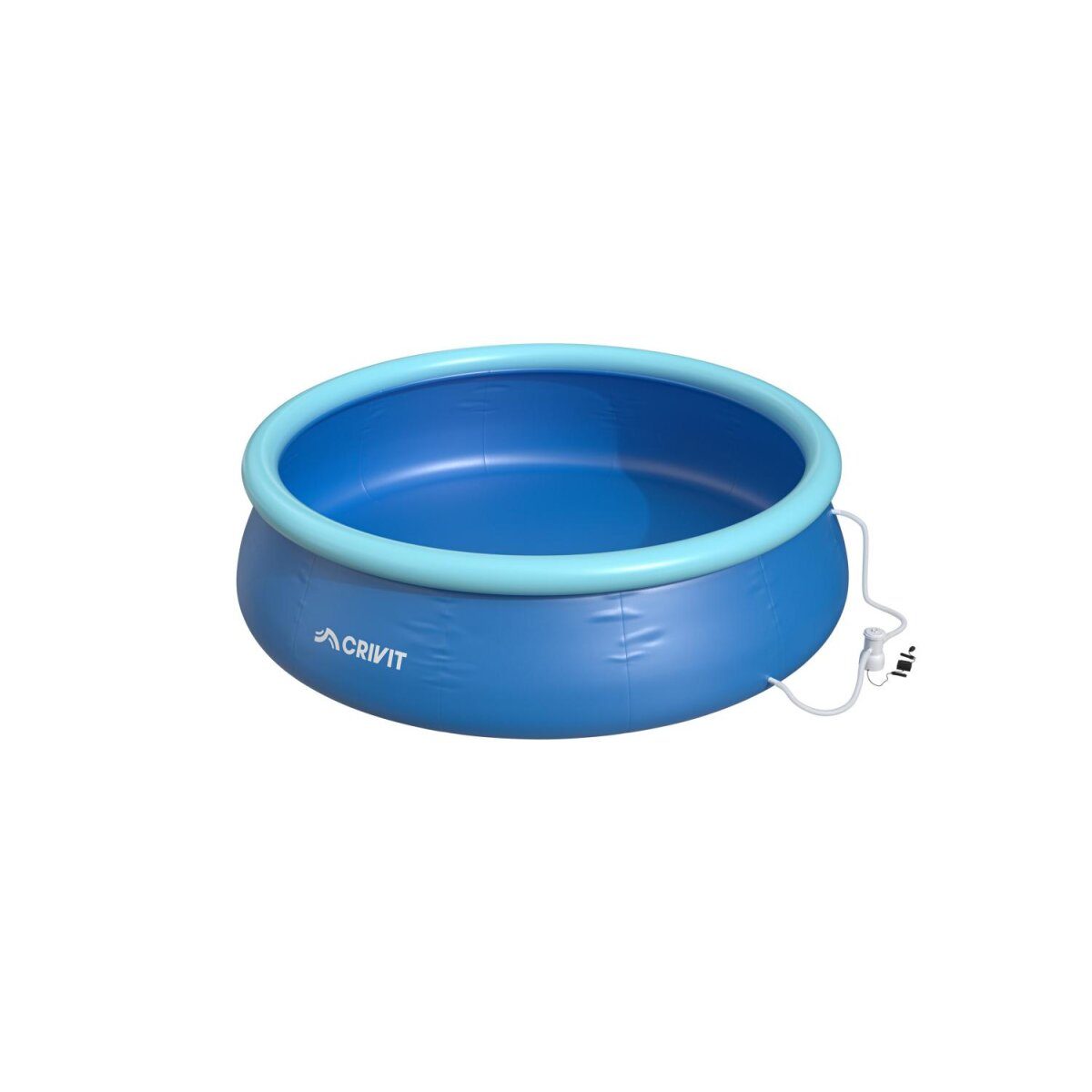 CRIVIT Quick up Pool, inkl. Filterpumpe, ø 300 × 63 cm