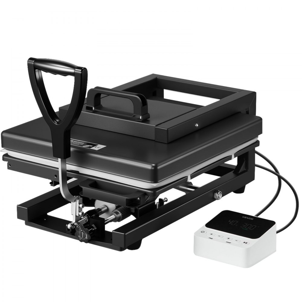 Transferpers 38 x 38 cm 5 in 1 multifunctioneel, snelle en gelijkmatige verwarming, hete persmachine sublimatiepers hittepers voor T-shirts/kopjes/mokken/petten/borden, zwart Transferpers 38 x 38 cm 5 in 1 multifunctioneel, snelle en gelijkmatige verwarming, hete persmachine sublimatiepers hittepers voor T-shirts/kopjes/mokken/petten/borden, zwart