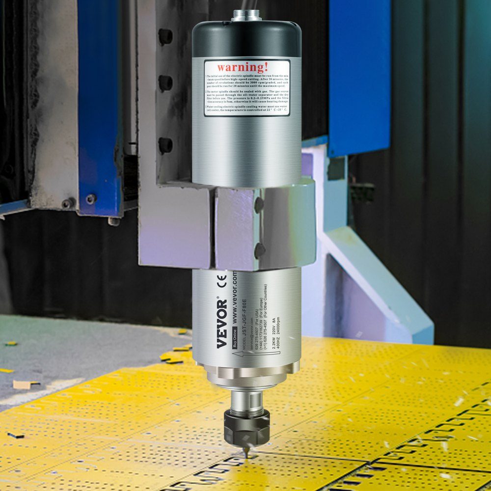 2,2 kW 2220 V luftgekühlter Spindelmotor ER20 CNC-Luftkühlungs-Spindelmotor für CNC-Graviermaschine