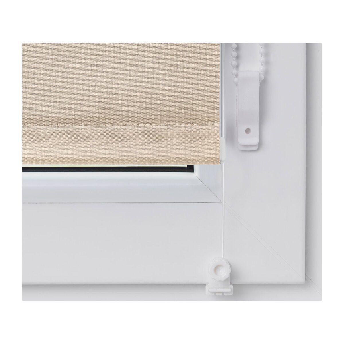 Lichtblick roller blind Klemmfix, no drilling, stretched, darkening, from 45 x 150 cm