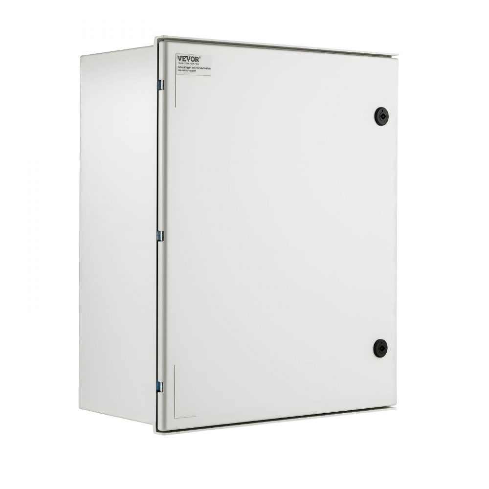 Electrical cabinet NEMA steel enclosure, 600x500x230mm, NEMA 4X fiberglass electrical enclosure, IP66 waterproof and dustproof, suitable for indoor and outdoor use, mounting plate included
