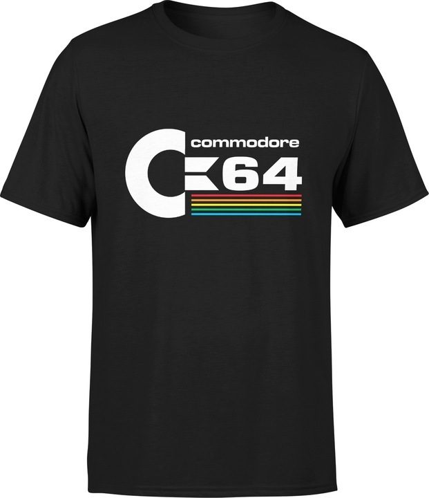 Koszula retro PREMIUM C64 Commodore T-shirt z możliwością wyboru rozmiaru