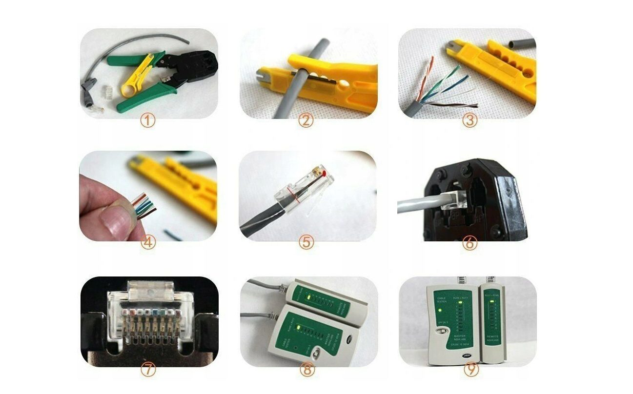 #SALE# LSA application tool Application tool with network tester cable tester RJ45/11