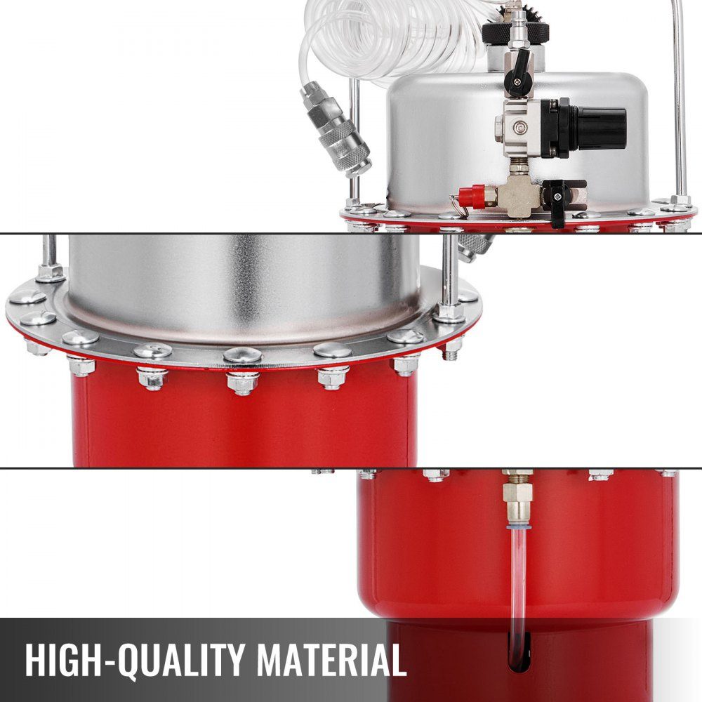 Purgeur de frein 5L, purgeur de frein freins 4,5CFM, purgeur de frein à air comprimé 370cm