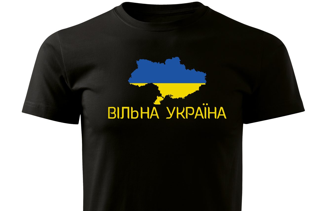 HANDMADE Solidarity Free Freedom Ukraine T-Shirt all sizes S M L XL XXL