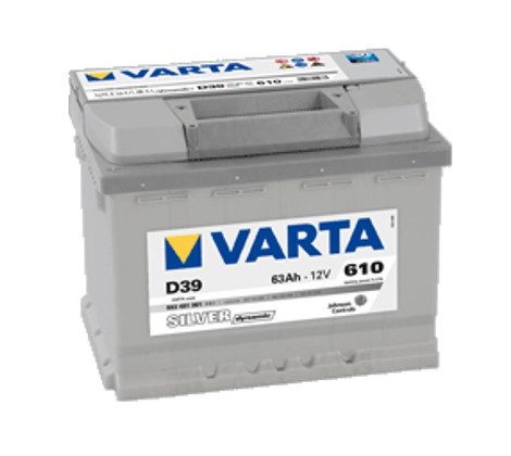 Varta Silver D39 63ah 610a – Nr kat. 563401061