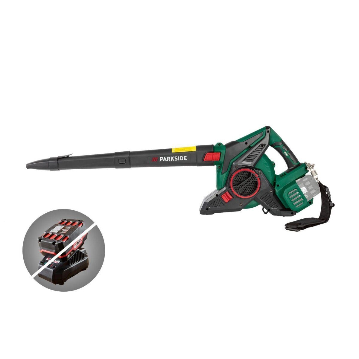 PARKSIDE® Akku Laubsauger / -Bläser »PLSA 40-Li C2«, ohne Akku und Ladegerät
