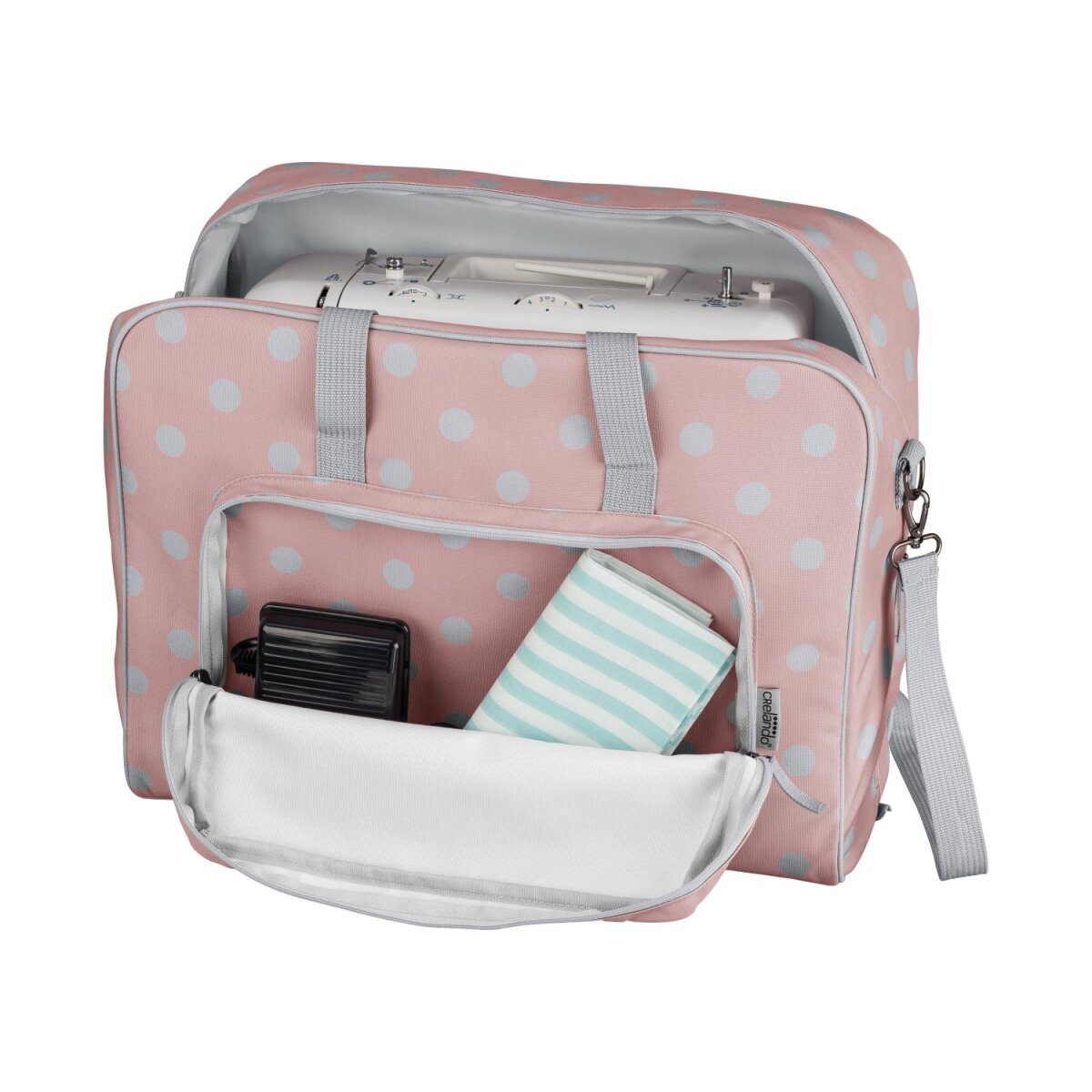 crelando® sewing machine bag (bag with all-round opening) good