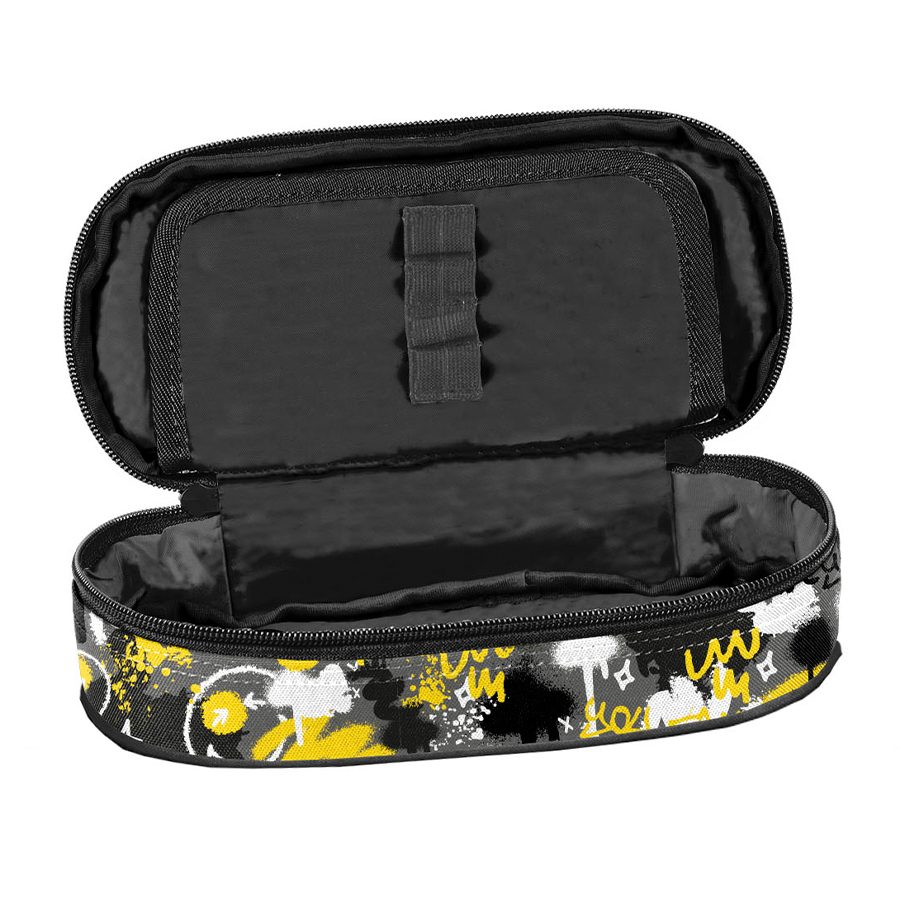 Smiley pencil case – No rules