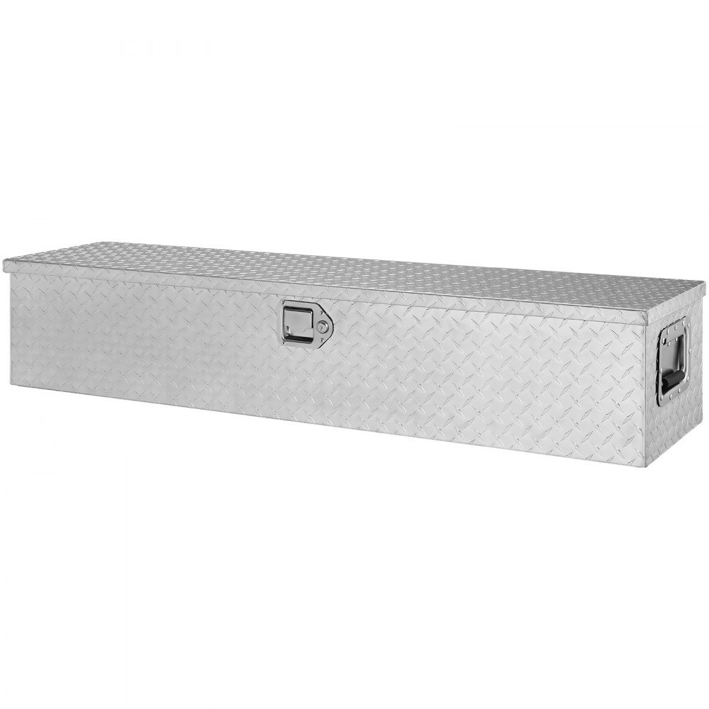 1219 x 381 x 381 mm gereedschapskist voor vrachtwagenbed, afsluitbare 177 l vrachtwagenkist gereedschapskist opslag gereedschapskist, 50 kg draagvermogen gereedschapskist organizer voor camper, auto enz.