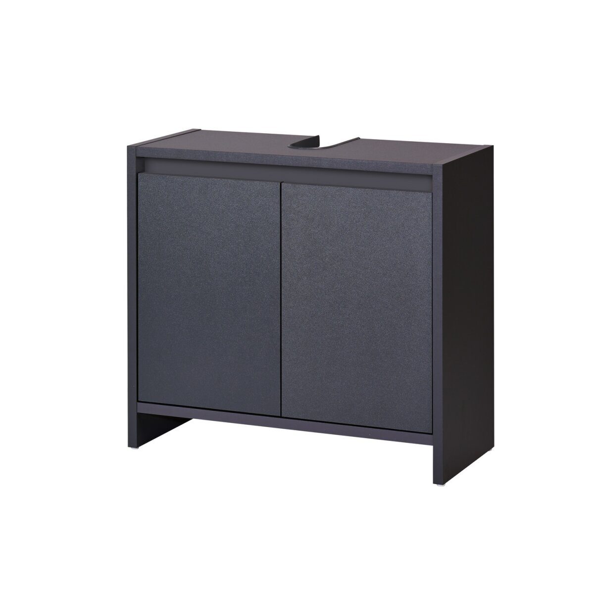 LIVARNO home “Oslo” washbasin cabinet with 2 doors, anthracite