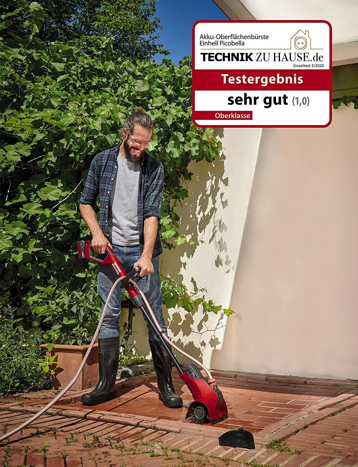 Einhell cordless surface brush PICOBELLA Power