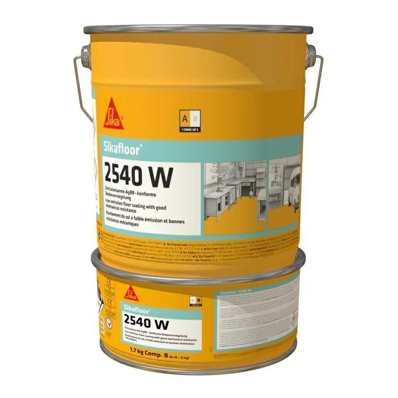Sikafloor-2540 W A+B Bodenbelag 6 kg RAL7040 Sika