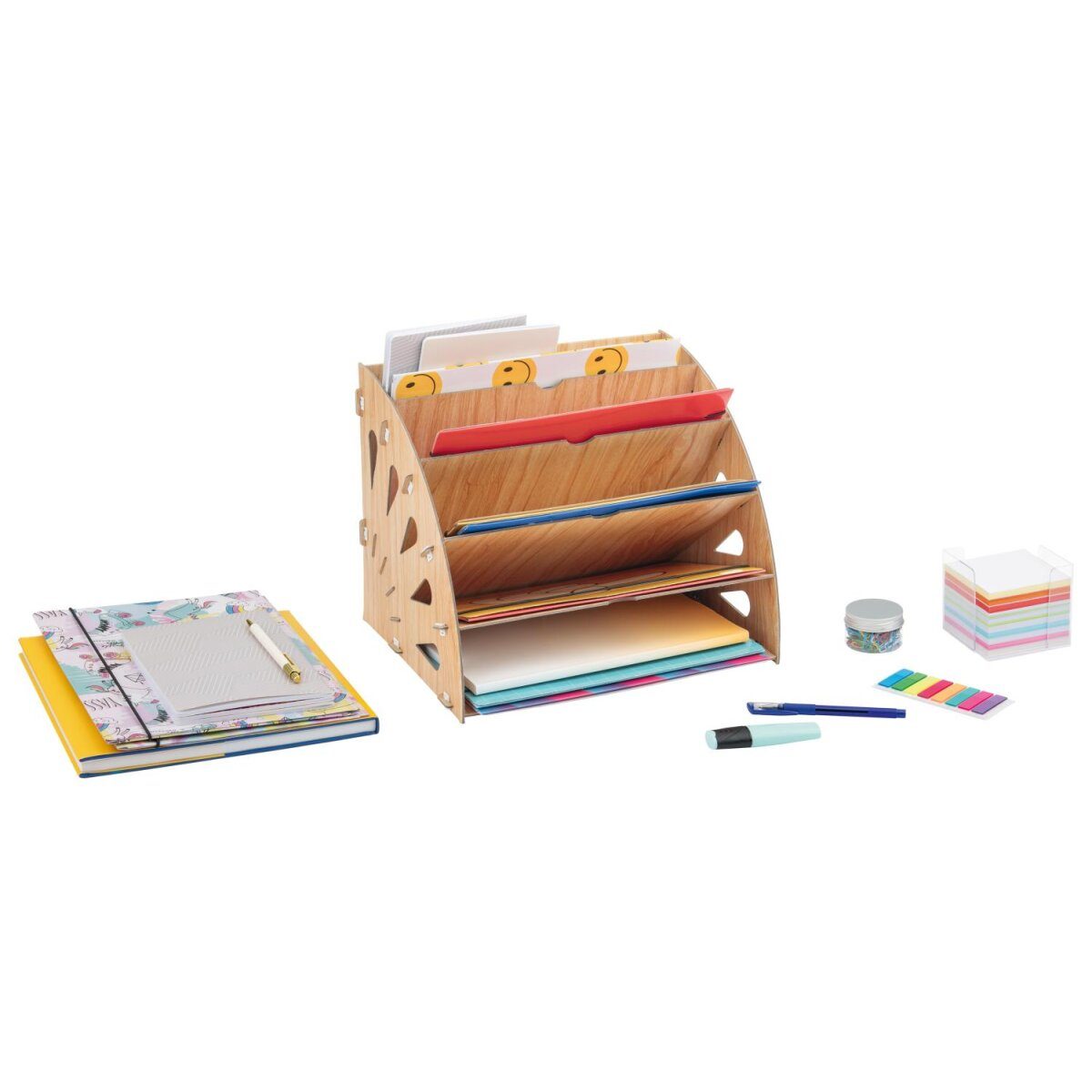 CRELANDO® desk organizer (office shelf)