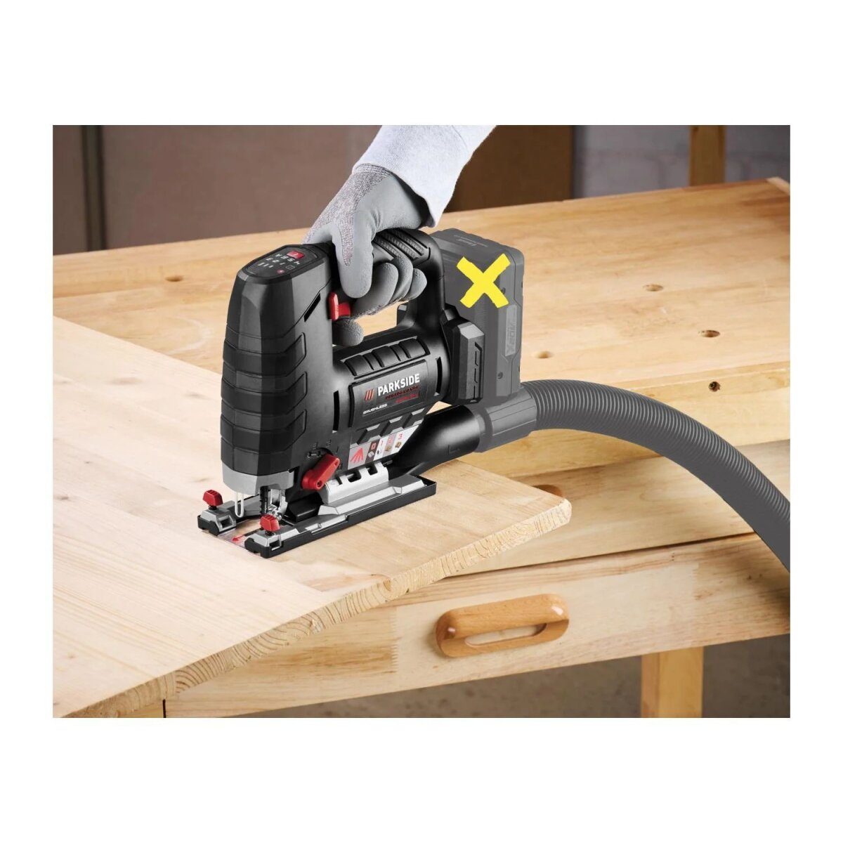PARKSIDE PERFORMANCE® 20 V Akku-Stichsäge PPSTDA 20-Li B2, ohne Akku und Ladegerät