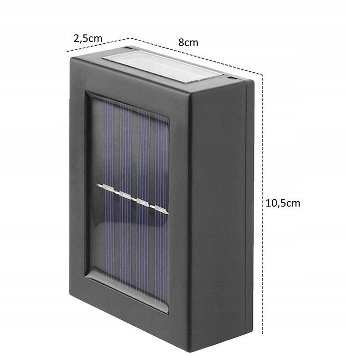 Solar light solar lamp outdoor garden wall light spotlight house